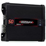Ficha técnica e caractérísticas do produto Módulo Amplificador Digital SounDigital SD1600.1D EVO 2.1 Black - 1 Canal - 2090 Watts RMS - 1 Ohm