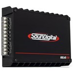 Ficha técnica e caractérísticas do produto Módulo Amplificador Digital SounDigital SD800.4D EVO 2 Black 800 Watts RMS 4 Ohms