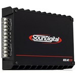 Ficha técnica e caractérísticas do produto Módulo Amplificador Digital Soundigital Sd800.4d Evo Ii Black - 1044 Watts Rms - 1 Ohm