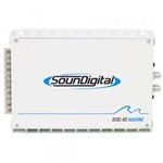 Ficha técnica e caractérísticas do produto Módulo Amplificador Digital Soundigital SD800.4D Marine - 4x 200w 1 Ohm - SD800.4D MARINE (1 OHM)