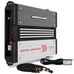 Ficha técnica e caractérísticas do produto Módulo Amplificador Hurricane H 2.5k 2500w Rms + Controle Bass + Cabo Rca Technoise 5 Metros