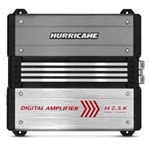 Ficha técnica e caractérísticas do produto Módulo Amplificador Hurricane H 2.5K 2500W RMS + Controle Bass + Cabo RCA TechNoise 5 Metros