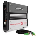 Ficha técnica e caractérísticas do produto Módulo Amplificador Hurricane H 2.5K Digital 2500W Rms 1 Canal 2 Ohms Stereo Rca + Cabo Rca 4mm 5m