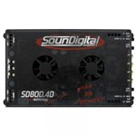 Ficha técnica e caractérísticas do produto Modulo Amplificador Sd 800.4d Soundigital