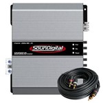Ficha técnica e caractérísticas do produto Módulo Amplificador Soundigital Evolution Sd2000.1D 2000W Rms 1 Canal 1 Ohms