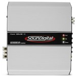 Ficha técnica e caractérísticas do produto Módulo Amplificador SounDigital SD3000.1D Evolution 3000W RMS 1 Ohm - Soundigital