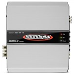 Ficha técnica e caractérísticas do produto Módulo Amplificador SounDigital SD3000.1D Evolution 3000W RMS 2 Ohms - Soundigital