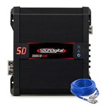 Ficha técnica e caractérísticas do produto Modulo Amplificador SounDigital SD3000 1D Evolution II 3000w Rms 1 Canal 2 Ohms