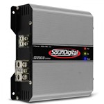 Ficha técnica e caractérísticas do produto Módulo Amplificador SounDigital SD1200.1D Evolution 1200W RMS 2 Ohms - Soundigital