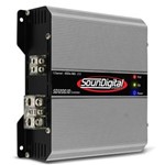 Ficha técnica e caractérísticas do produto Módulo Amplificador SounDigital SD1200.1D Evolution 1200W RMS 2 Ohms