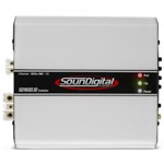 Ficha técnica e caractérísticas do produto Módulo Amplificador SounDigital SD1600.1D Evolution 1600W RMS 1 Ohm - Soundigital