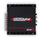 Ficha técnica e caractérísticas do produto Módulo Amplificador Soundigital SD400.4D Evo 400W Rms 4 Ohms 4 Canais
