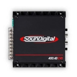 Ficha técnica e caractérísticas do produto Módulo Amplificador Soundigital Sd400.4d Evo 400w Rms 2 Ohms 4 Canais