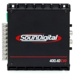 Ficha técnica e caractérísticas do produto Módulo Amplificador Soundigital SD400.4D EVO II 4C