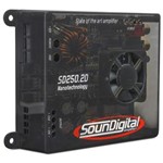 Ficha técnica e caractérísticas do produto Módulo Amplificador SounDigital SD250.2D 250W RMS 2 Ohms 2 Canais