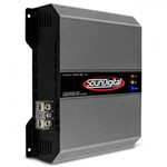 Ficha técnica e caractérísticas do produto Módulo Amplificador SounDigital SD2500.1D Evolution 2500W RMS 2 Ohms - Soundigital