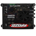 Ficha técnica e caractérísticas do produto Modulo Amplificador Soundigital Sd600.1 600w Rms 1 Ohm