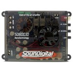 Ficha técnica e caractérísticas do produto Módulo Amplificador Soundigital SD600.1D - 600W RMS, 1 Canal, 2 Ohms