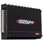 Ficha técnica e caractérísticas do produto Módulo Amplificador SounDigital Sd800.4D EVO 2 1044W 2 Ohms