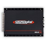 Ficha técnica e caractérísticas do produto Módulo Amplificador Soundigital Sd800.4d Evo 800w Rms 2 Ohms 4 Canais