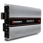 Ficha técnica e caractérísticas do produto Módulo Amplificador Taramps DS1200x4 1200W RMS 4 Canais 2 Ohms RCA Classe D