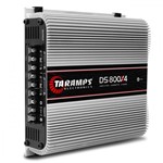 Ficha técnica e caractérísticas do produto Módulo Amplificador Taramps DS800x4 800W RMS 2 Ohms 4 Canais Digital Classe D