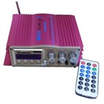 Ficha técnica e caractérísticas do produto Modulo Amplificador Usb 2 Canais com Karaoke Radio Fm e Mp3 (Tl-308)