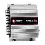 Ficha técnica e caractérísticas do produto Módulo de Potência Taramps TS- 400x4 Digital 2R 400W RMS 4 Canais Full Range 13,8V