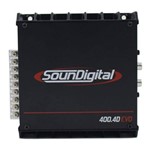 Módulo Soundigital 400 Rms Sd-400.4D Evo 2 Stereo Digital
