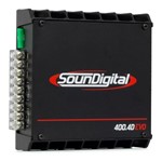 Ficha técnica e caractérísticas do produto Modulo Soundigital Sd400.4 Sd400 400w Rms 4 Canais 4 Ohms