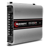 Modulo Taramps Ds800 X4 800w Rms Amplificador 4 Canais