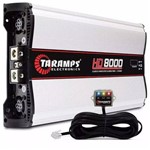 Ficha técnica e caractérísticas do produto Módulo Taramps HD 8000 Class D 2 Ohms Amplificador 8000w Rms