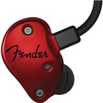 Ficha técnica e caractérísticas do produto Monitor In-ear Fender Professional - Fxa6 - Red