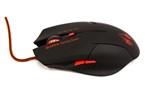 Ficha técnica e caractérísticas do produto Mouse BraView Óptico Gamer MO-G4 USB DPI 2400 Vermelho