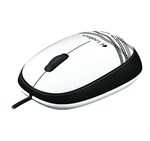 Ficha técnica e caractérísticas do produto Mouse com Fio Logitech M105 Branco