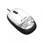 Ficha técnica e caractérísticas do produto Mouse com Fio USB M105 Branco - Logitech