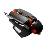 Ficha técnica e caractérísticas do produto Mouse Cougar 700m Superior USB de 12.000dpi - Preto-laranja