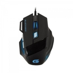 Ficha técnica e caractérísticas do produto Mouse Gamer Black Hawk Om-703 Preto/azul Fortrek