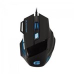 Ficha técnica e caractérísticas do produto Mouse Gamer Black Hawk Om-703 Preto/Azul Fortrek