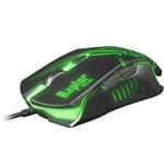Ficha técnica e caractérísticas do produto Mouse Gamer USB Raptor OM801 Fortrek Preto/Verde