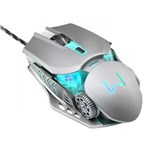 Ficha técnica e caractérísticas do produto Mouse Gamer Warrior MO268 RGB 3200Dpi Grafite