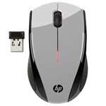 Ficha técnica e caractérísticas do produto Mouse HP X3000 Sem Fio - Cinza