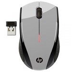 Ficha técnica e caractérísticas do produto Mouse HP X3000 Sem Fio Cinza