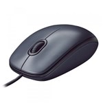 Ficha técnica e caractérísticas do produto Mouse Logitech M100 1000DPI Preto