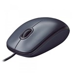Ficha técnica e caractérísticas do produto Mouse Logitech M100 USB Preto 1000DPI