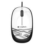 Ficha técnica e caractérísticas do produto Mouse Logitech M105 Usb Branco