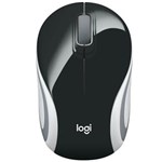Ficha técnica e caractérísticas do produto Mouse Logitech M187 USB Sem Fio Nano 1000DPI | Preto 2467