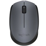Ficha técnica e caractérísticas do produto Mouse Logitech Sem Fio M170 Cinza - 910-004425