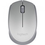 Ficha técnica e caractérísticas do produto Mouse Logitech Sem Fio M170 Prata