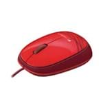 Ficha técnica e caractérísticas do produto Mouse Logitech USB M105 Vermelho